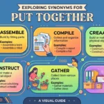 synonyms for put together