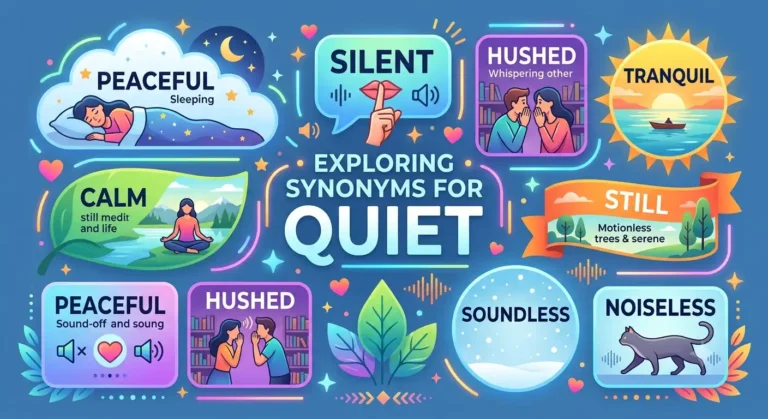 synonyms for quiet