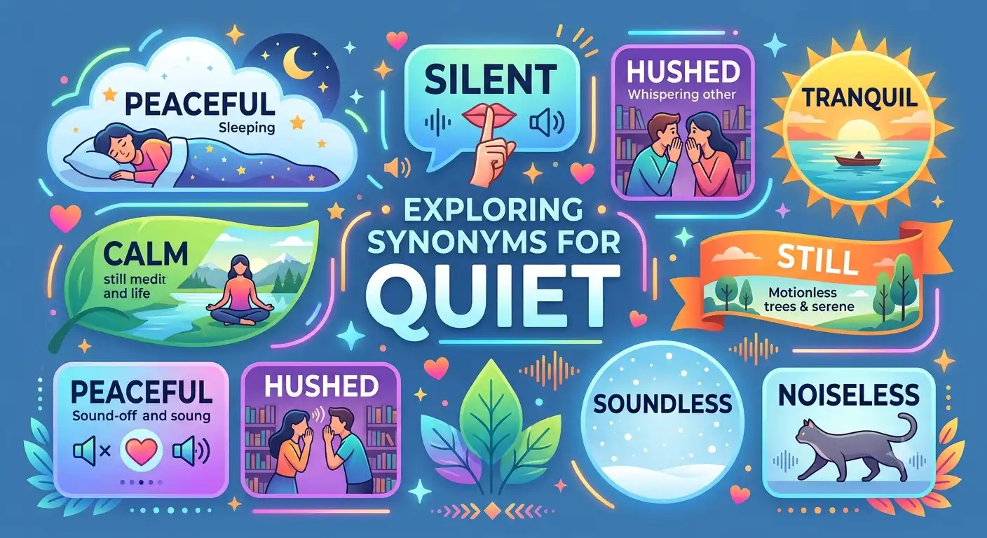 synonyms for quiet