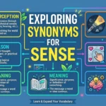 synonyms for sense