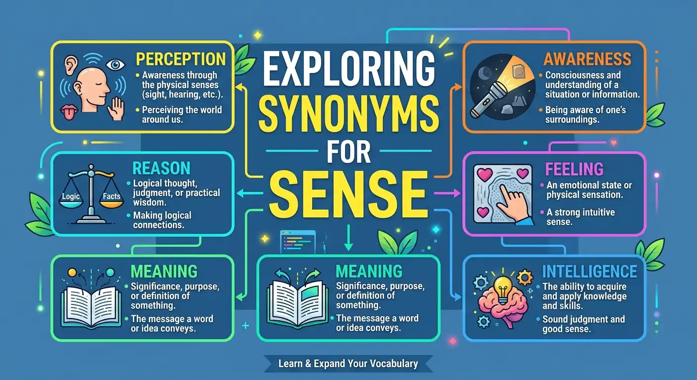 synonyms for sense