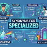 synonyms for specialized