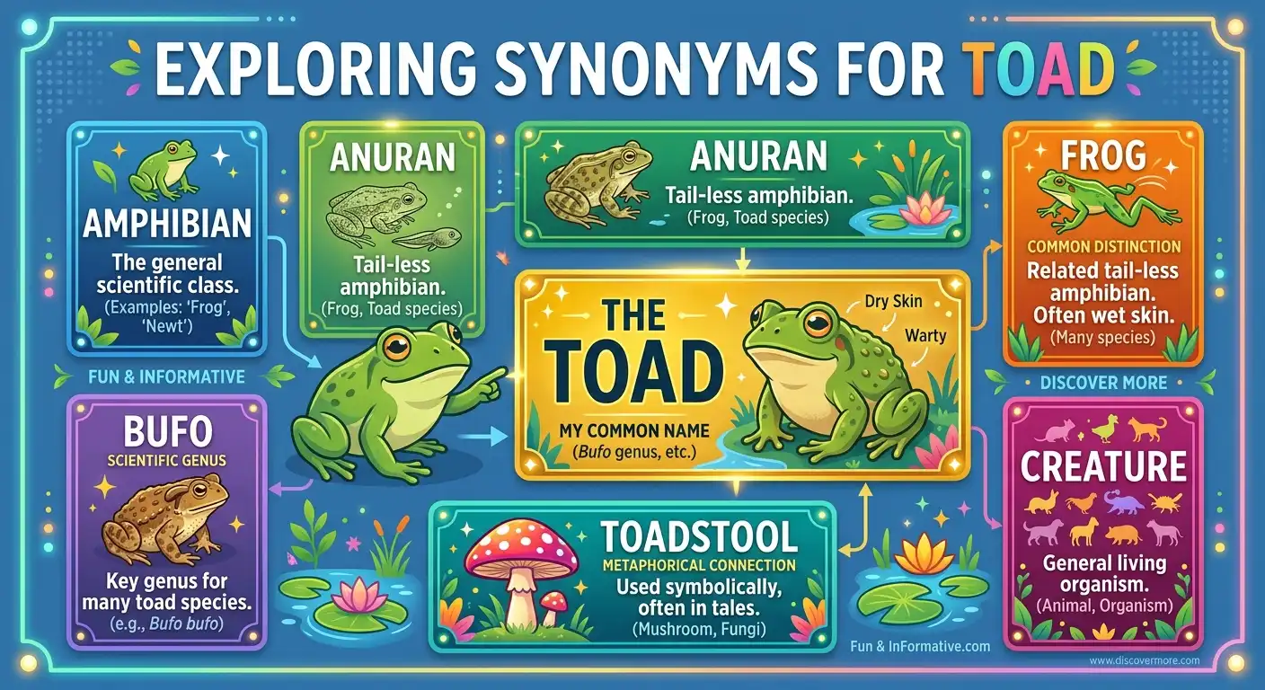 synonyms for toad