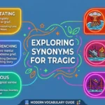 synonyms for tragic
