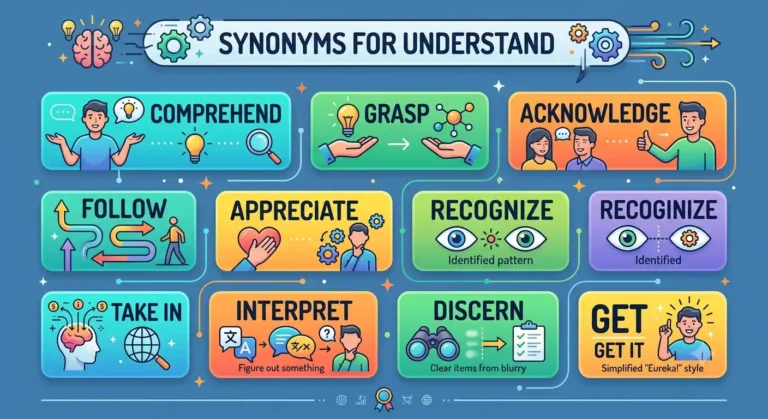 synonyms for understand